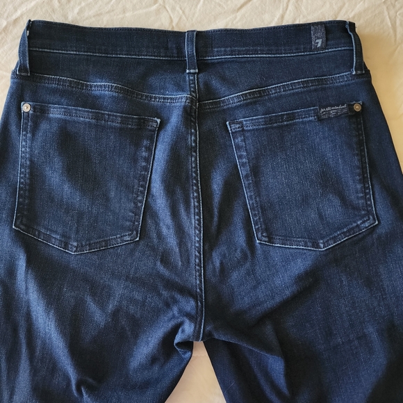 7 for all mankind high waist ankle gwenevere jean. Size 31 nwot - Picture 7 of 10